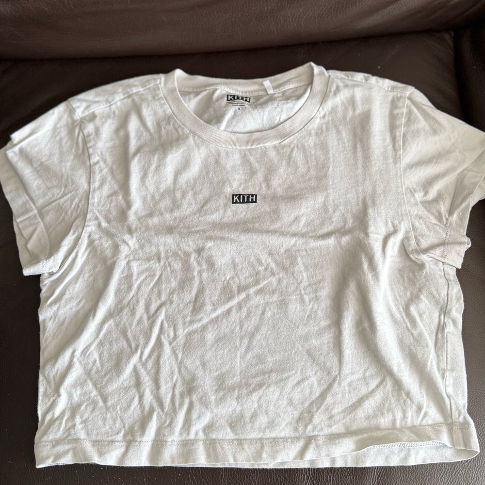 Kith Women's Cropped Logo Tee